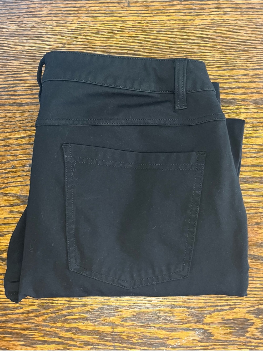 BYLT Pants Mens Size 36 Black Everyday Jogger Cuffed Zip Pocket Stretch